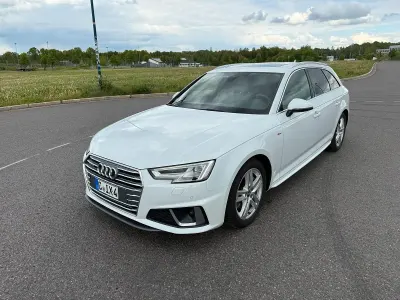 Gebraucht Audi A4 S-Line 150 PS (110 kW) 2019 Weiß Kombi
