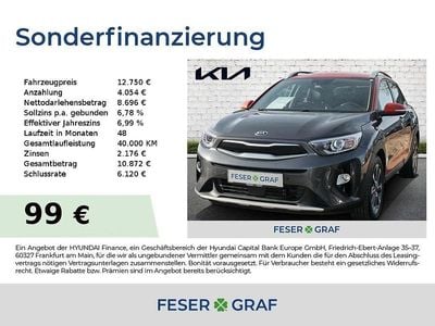 Gebraucht Kia Stonic Spirit 120 PS (88 kW) 2018 Graphite grau SUV