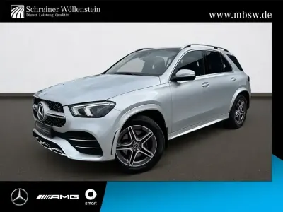 Brugt Mercedes GLE300 AMG 245 HK (180 kW) 2020 Sølv SUV