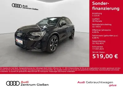 Gebraucht Audi Q3 S-Line 200 PS (147 kW) 2022 Mythosschwarz metallic (metallic) SUV