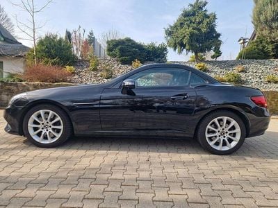 Occasion Mercedes SLC180 156 PK (114 kW) 2018 Zwart Cabriolet