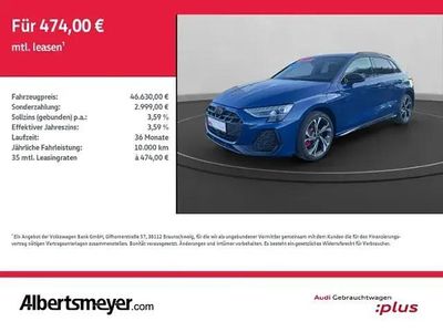 Usata Audi A3 S-Line 200 CV (147 kW) 2025 Blu Berlina
