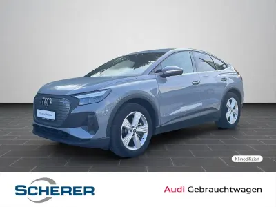 Gebraucht Audi Q4 Sportback e-tron Basis 150 kW (204 PS) 2023 Kieselgrau SUV