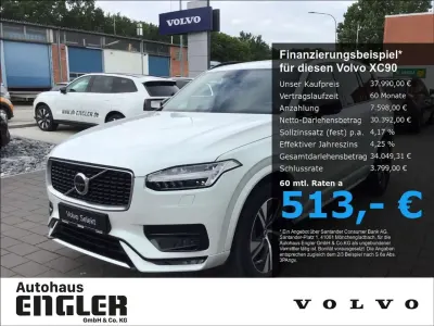 Gebraucht Volvo XC90 R-Design 235 PS (172 kW) 2020 Weiß SUV