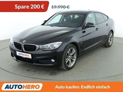 Gebraucht BMW 320 Gran Turismo Sport Line 190 PS (139 kW) 2016 Schwarz Limousine