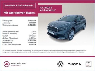Gebraucht Skoda Enyaq iV Lodge 131 kW (179 PS) 2021 Grau SUV