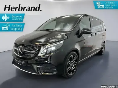 Gebraucht Mercedes V250 AMG 190 PS (139 kW) 2023 Obsidianschwarz metallic Van / Kleinbus