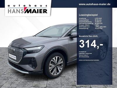 Taifungrau metallic Gebraucht 2022 Audi Q4 Sportback e-tron Basis SUV | 28.500 € (Etwas zu teuer)