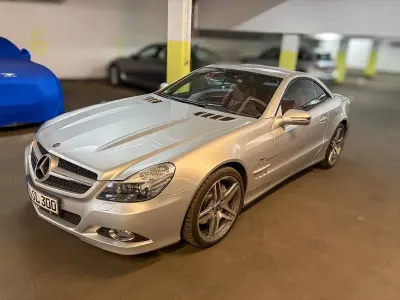 Gebraucht Mercedes SL500 387 PS (284 kW) 2008 Silber Cabrio