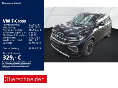 Używany VW T-Cross R-line 150 KM (110 kW) 2025 Czarny SUV
