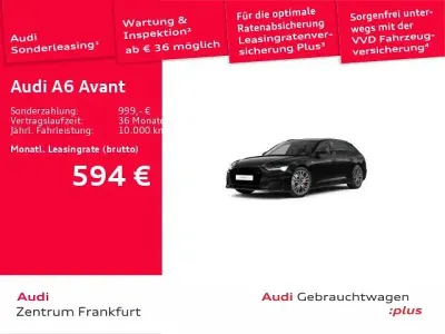 Gebraucht Audi A6 S-Line 367 PS (269 kW) 2023 Schwarz Kombi