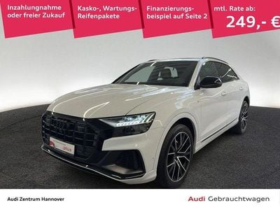 Second-hand Audi Q8 S-Line 340 CP (250 kW) 2023 Alb SUV