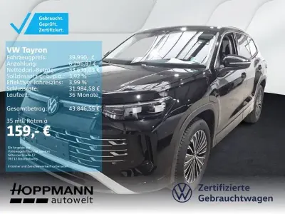 Gebraucht VW Tayron Elegance 204 PS (150 kW) 2025 Schwarz SUV