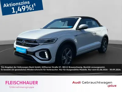 Gebraucht VW T-Roc Cabriolet R-line 150 PS (110 kW) 2025 Weiss Cabrio