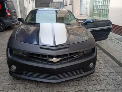 Gebraucht Chevrolet Camaro 413 PS (303 kW) 2010 Blau Coupé