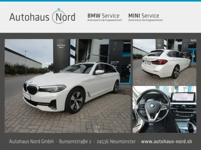 Gebraucht BMW 520 190 PS (139 kW) 2022 Weiß Limousine