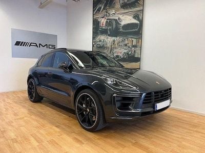 Gebraucht Porsche Macan Turbo 441 PS (324 kW) 2020 Vulkangrau SUV