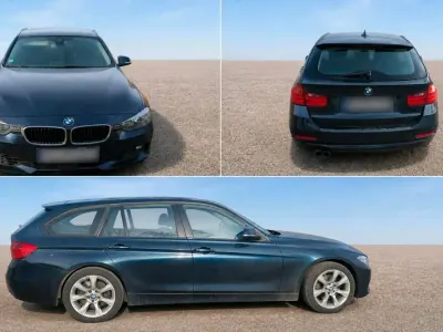 Brugt BMW 330 258 HK (189 kW) 2015 Blå Stationcar