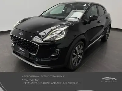 Gebraucht Ford Puma Titanium X 120 PS (88 kW) 2022 Schwarz SUV