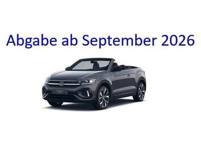 Gebraucht VW T-Roc Cabriolet R-line 150 PS (110 kW) 2025 Schwarz Cabrio
