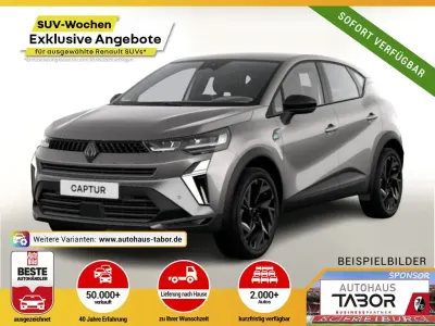 Neu Renault Captur Esprit Alpine 158 PS (116 kW) 2025 Grau (stahlgrau metallic) SUV