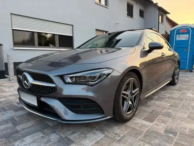 Gebraucht Mercedes CLA200 AMG line 163 PS (119 kW) 2022 Grau Coupé