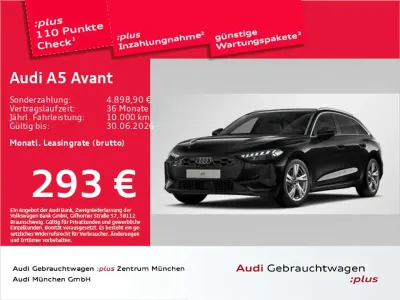 Gebraucht Audi A5 Ambiente 204 PS (150 kW) 2025 Mythosschwarz metallic Kombi