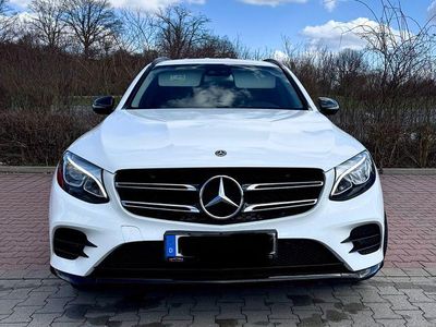 Gebraucht Mercedes GLC250 AMG line 211 PS (155 kW) 2019 Weiß SUV