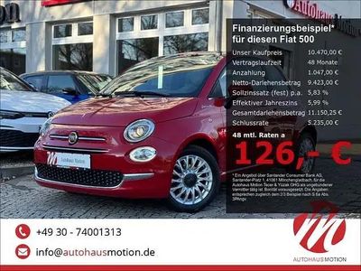Usata Fiat 500 Dolcevita 69 CV (50 kW) 2021 Rosso Utilitaria