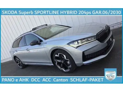 Używany Skoda Superb SportLine 204 KM (150 kW) 2025 Srebrny Kombi