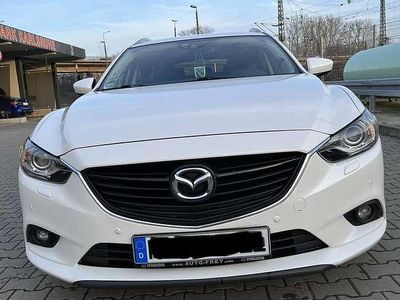 Weiß Gebraucht 2014 Mazda 6 Sports-Line Kombi | 8.500 € (Guter Preis)