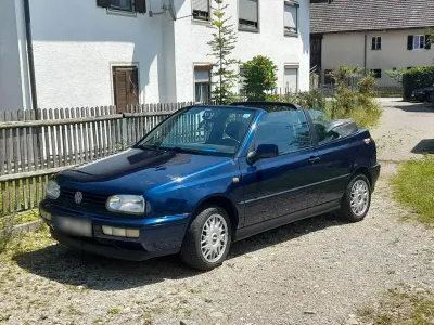 Gebraucht VW Golf Cabriolet 90 PS (66 kW) 1995 Blau Cabrio