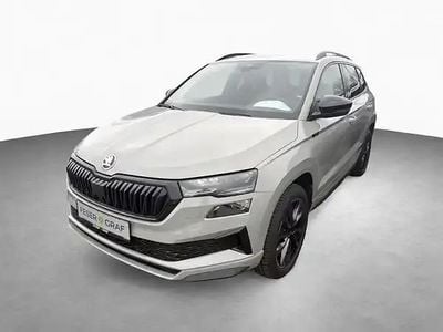 Neu Skoda Karoq SportLine 190 PS (139 kW) 2026 Stahlgrau SUV