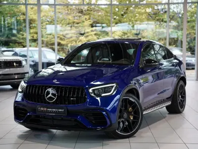 Gebraucht Mercedes GLC63 AMG AMG 511 PS (375 kW) 2021 Blau Coupé