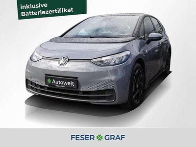 Gebraucht VW ID.3 Pure 110 kW (150 PS) 2022 Mondsteingrau schwarz Kleinwagen