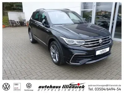 Używany VW Tiguan R-line 200 KM (147 kW) 2022 Czarny SUV