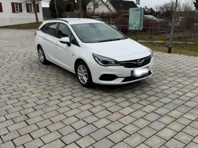 Gebraucht Opel Astra 105 PS (77 kW) 2020 Weiß Kombi