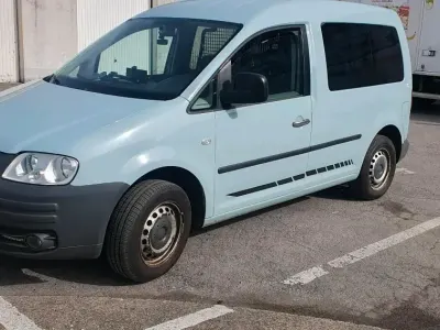 Gebraucht VW Caddy 69 PS (50 kW) 2007 Blau Van / Kleinbus