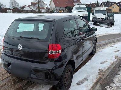 Gebraucht VW Fox 2007 Schwarz Kleinwagen