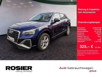 Blau / navarrablau Gebraucht 2025 Audi Q2 S-Line SUV | 30.660 € (Superpreis)