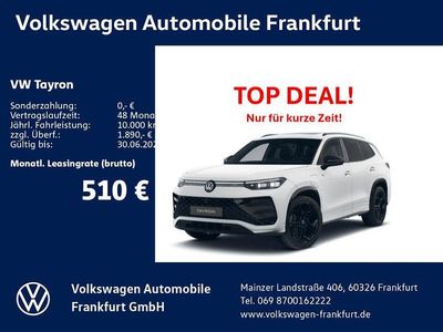 Ny VW Tayron R-line 193 HK (141 kW) 2026 Hvid SUV
