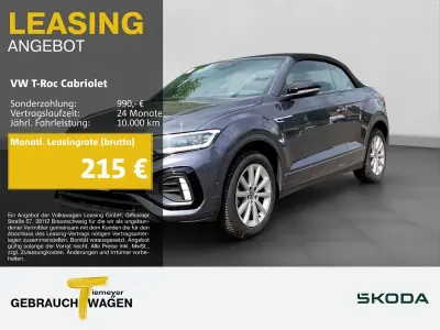 Gebraucht VW T-Roc Cabriolet R-line 150 PS (110 kW) 2025 Grau Cabrio