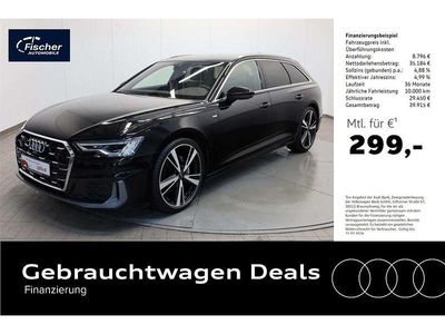 Gebraucht Audi A6 S-Line 204 PS (150 kW) 2023 Schwarz Kombi