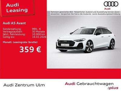 Gletscherweiß metallic Gebraucht 2025 Audi A5 S-Line Kombi | 46.590 € (Superpreis)