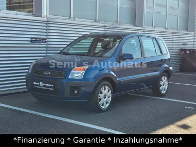 Gebraucht Ford Fusion Fun X 80 PS (58 kW) 2007 Blau Kleinwagen