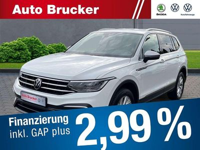Gebraucht VW Tiguan Allspace Life 200 PS (147 kW) 2022 Weiss SUV