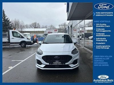 Gebraucht Ford Fiesta ST-Line 101 PS (74 kW) 2023 Weiß Kleinwagen