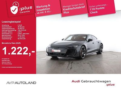Nimbusgrau perleffekt Gebraucht 2024 Audi e-tron GT quattro Ambiente Limousine | 126.990 €
