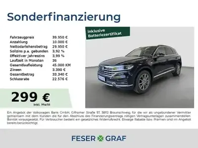 Gebraucht VW Touareg Atmosphere 381 PS (280 kW) 2021 Schwarz SUV