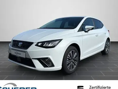Gebraucht Seat Ibiza Style 95 PS (69 kW) 2025 Glacial weiß metallic (metallic) Kleinwagen